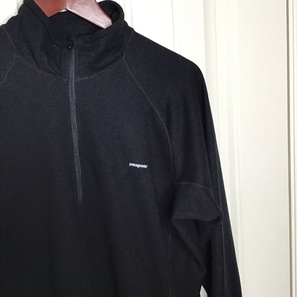 Patagonia Capilene Pullover in Black. - Picture 4 of 11